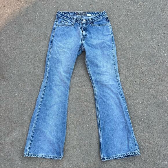 Vintage Y2K Levi’s Silvertab Low Dip flare jeans Women’s 7M - Picture 2 of 9